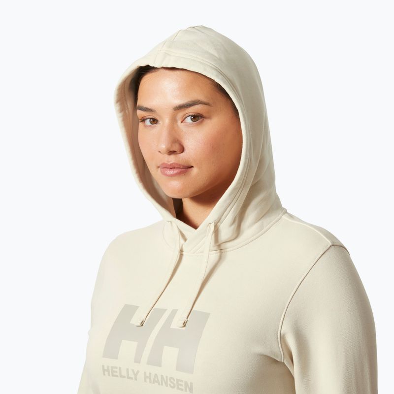 Dámská mikina Helly Hansen HH Logo Hoodie cream 3