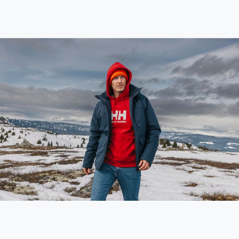 Pánská mikina Helly Hansen HH Logo Hoodie red 7