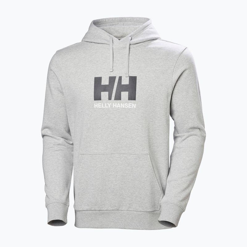 Pánská mikina Helly Hansen HH Logo Hoodie grey/melange 5