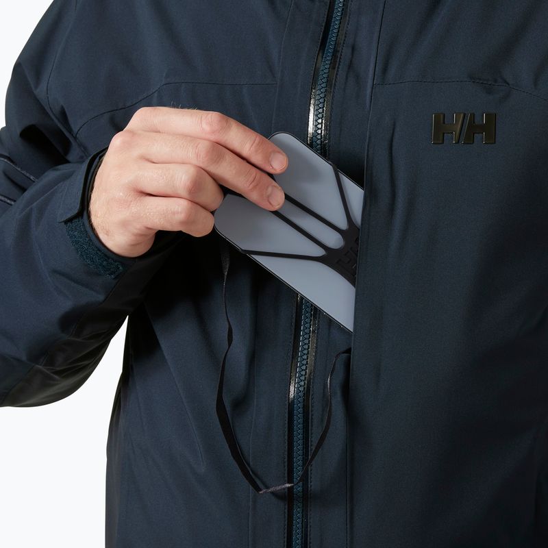 Pánská lyžařská bunda Helly Hansen Courchavel navy 4