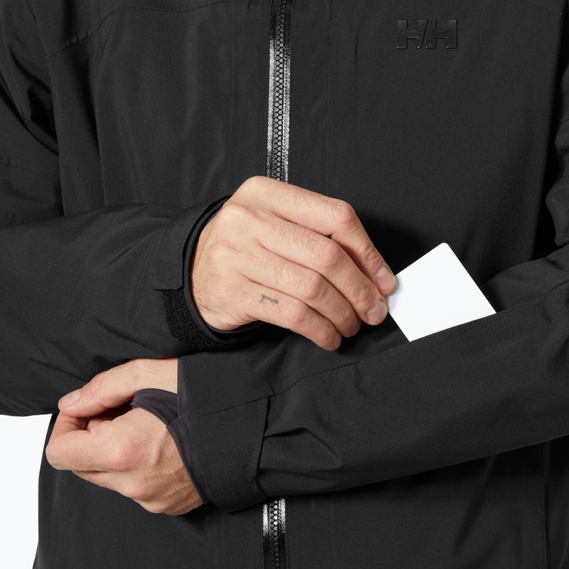 Pánská lyžařská bunda Helly Hansen Courchavel black 6