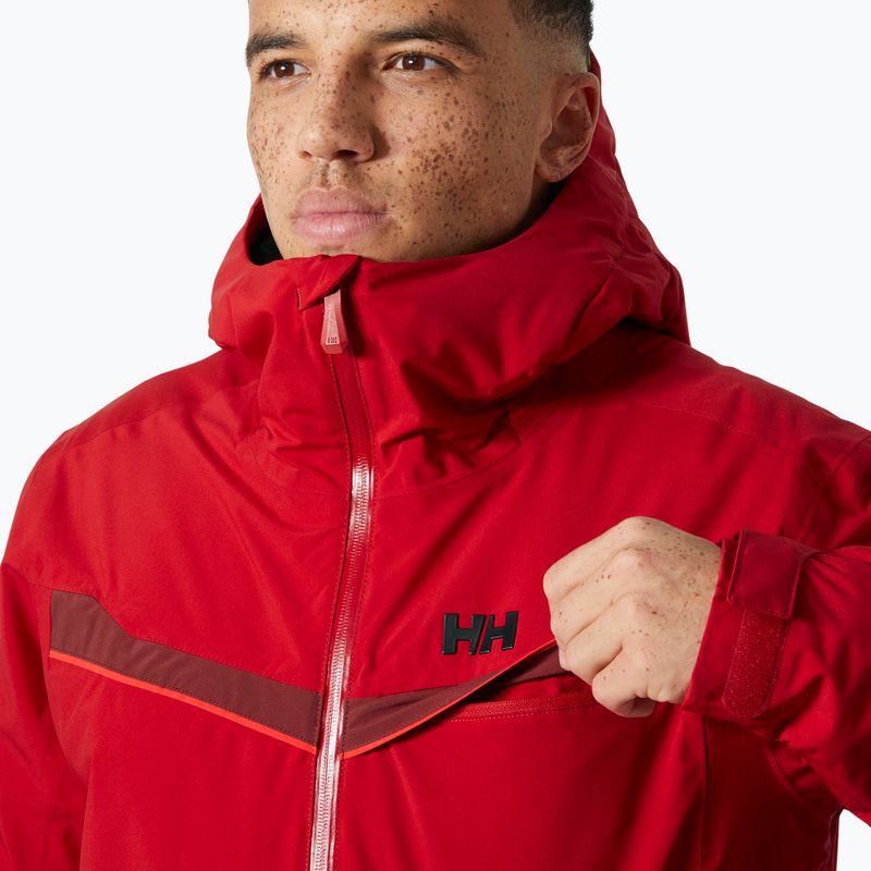 Pánská lyžařská bunda Helly Hansen Panorama 2.0 Insulated red 4