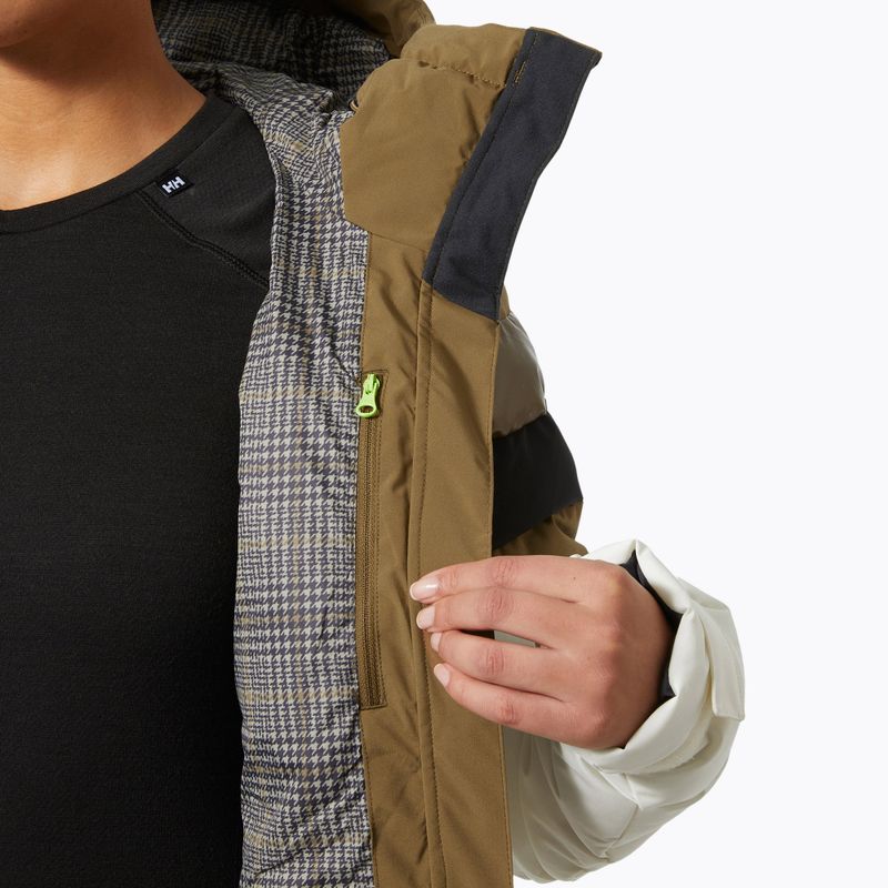 Dámská lyžařská bunda Helly Hansen Imperial Puffy sepia 8