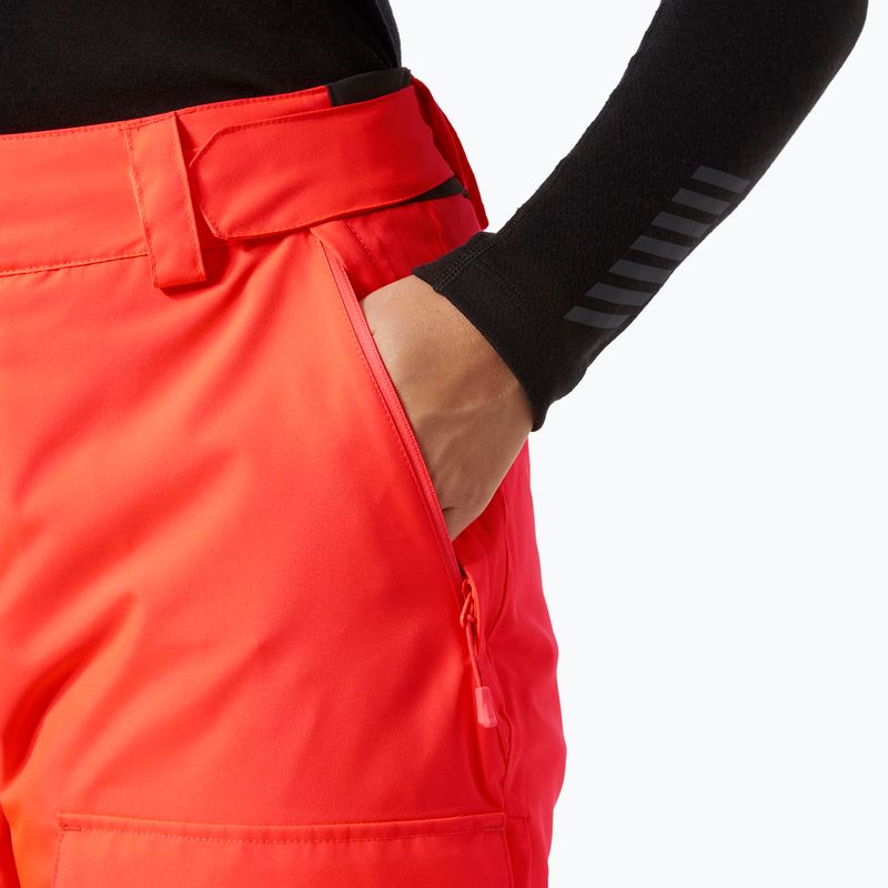 Dámské lyžařské kalhoty  Helly Hansen Switch Cargo 2.0 neon coral 4