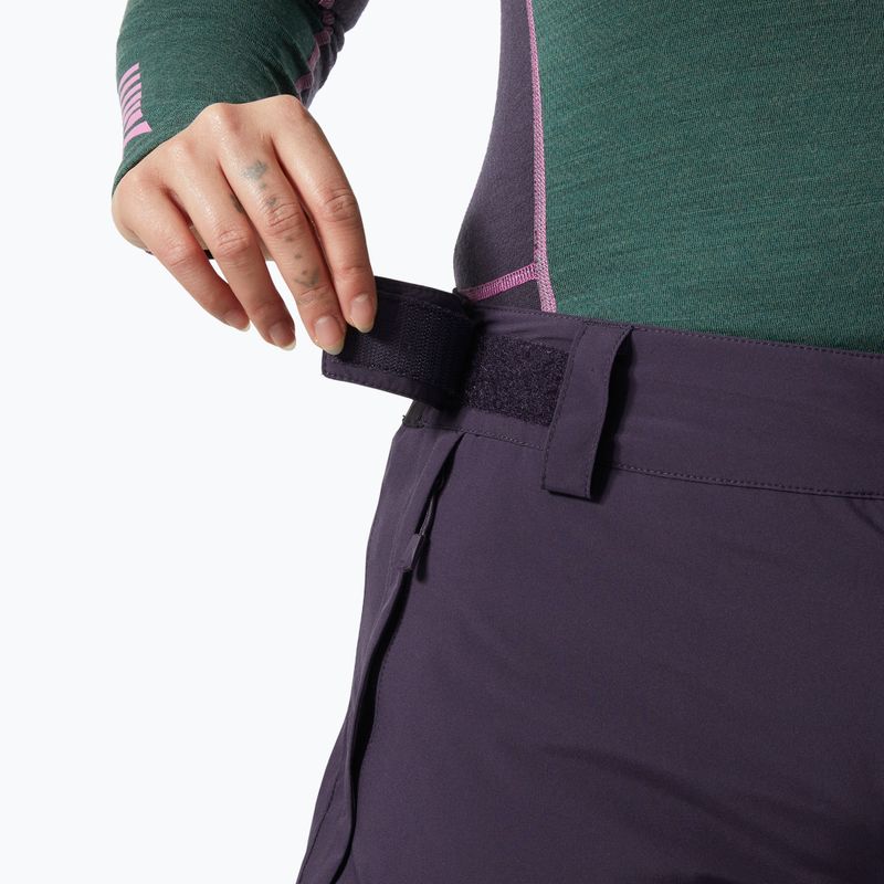 Dámské lyžařské kalhoty Helly Hansen Switch Cargo 2.0 black grape 3