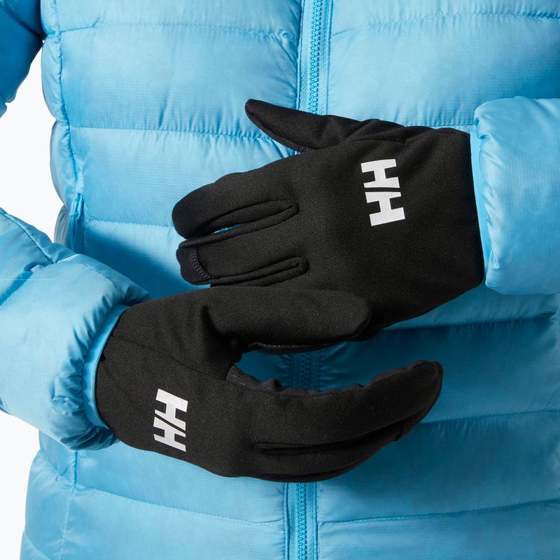Trekingové rukavice Helly Hansen Hardface Fleece Touch black 3