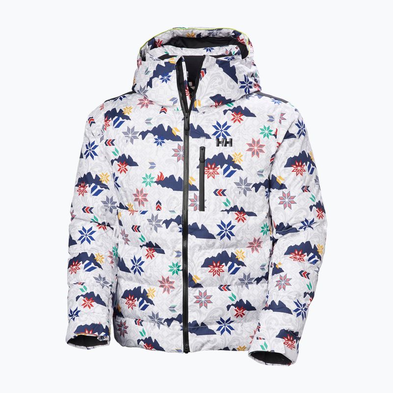 Pánská lyžařská bunda Helly Hansen Kvitfjell Race Puffy white olympics 9