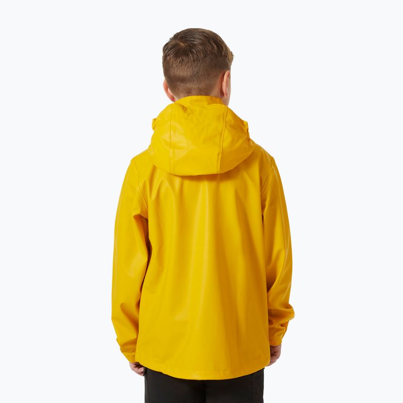 Dětská jachtařská bunda Helly Hansen Moss essential yellow 2