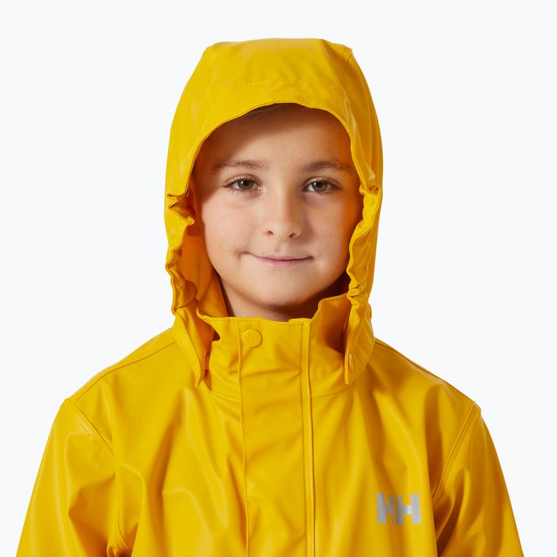 Dětská jachtařská bunda Helly Hansen Moss essential yellow 3