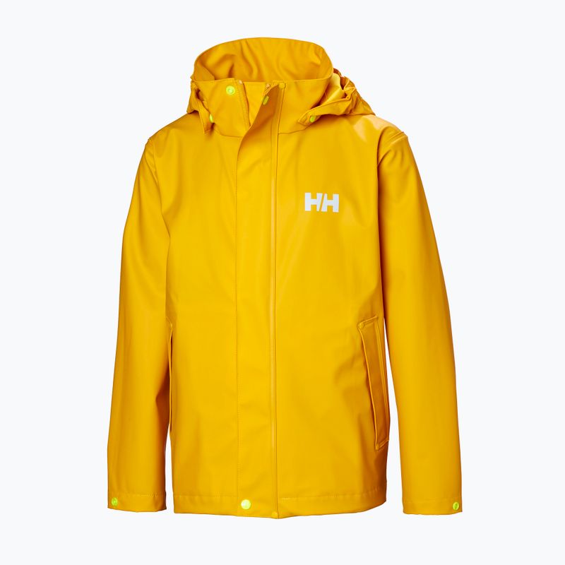 Dětská jachtařská bunda Helly Hansen Moss essential yellow 6