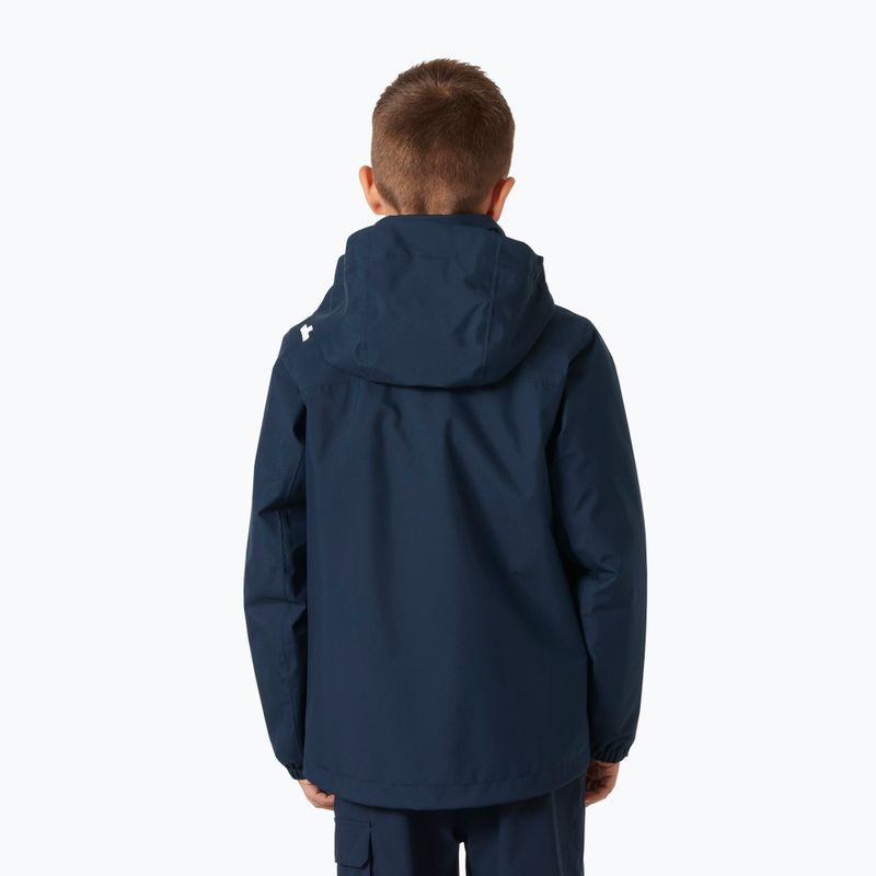 Dětská jachtařská bunda Helly Hansen Crew Midlayer 2.0 navy 2