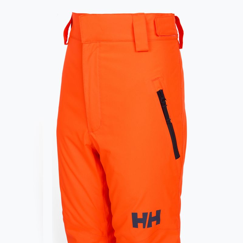 Dětské lyžařské kalhoty Helly Hansen Legendary neon orange 7