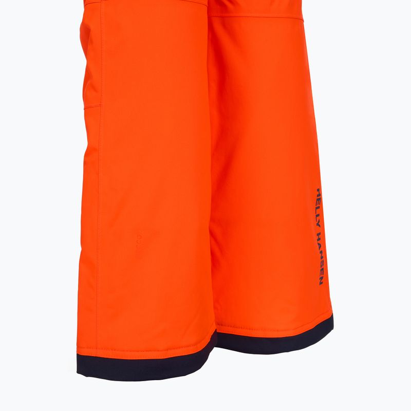 Dětské lyžařské kalhoty Helly Hansen Legendary neon orange 8