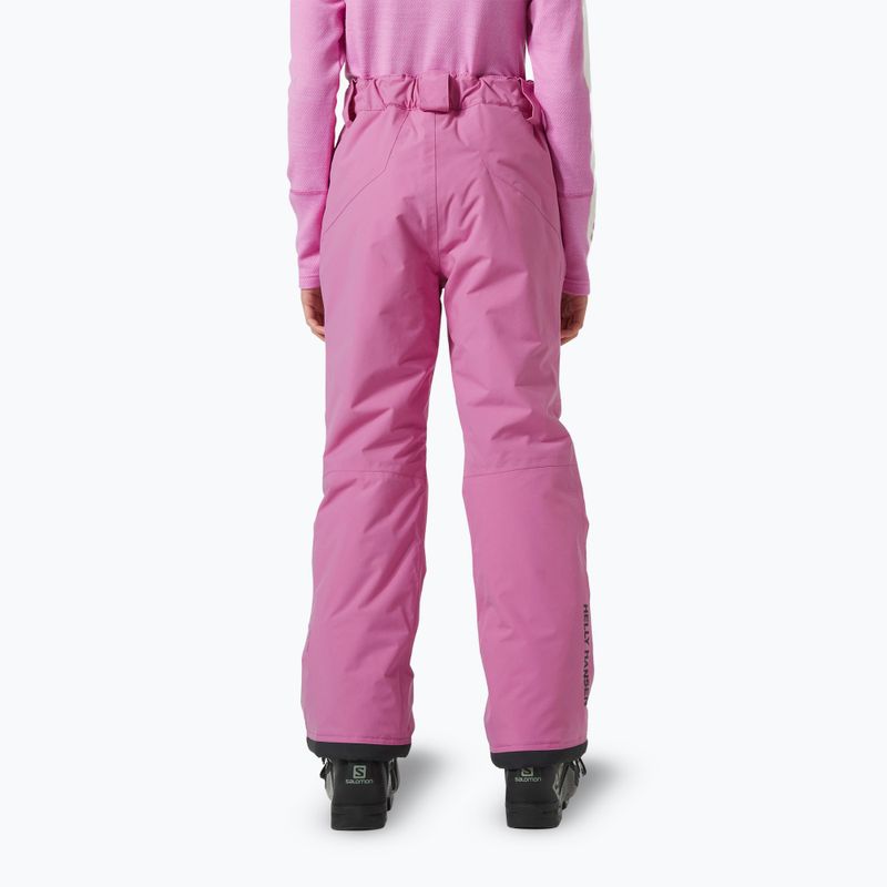 Dětské lyžařské kalhoty Helly Hansen Legendary meta pink 2