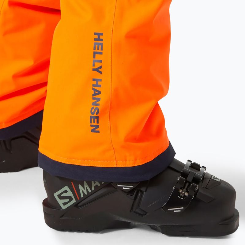 Dětské lyžařské kalhoty Helly Hansen Legendary neon orange 3