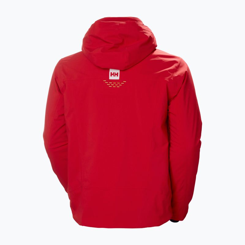 Pánská lyžařská bunda Helly Hansen Alpha Lifaloft red 2