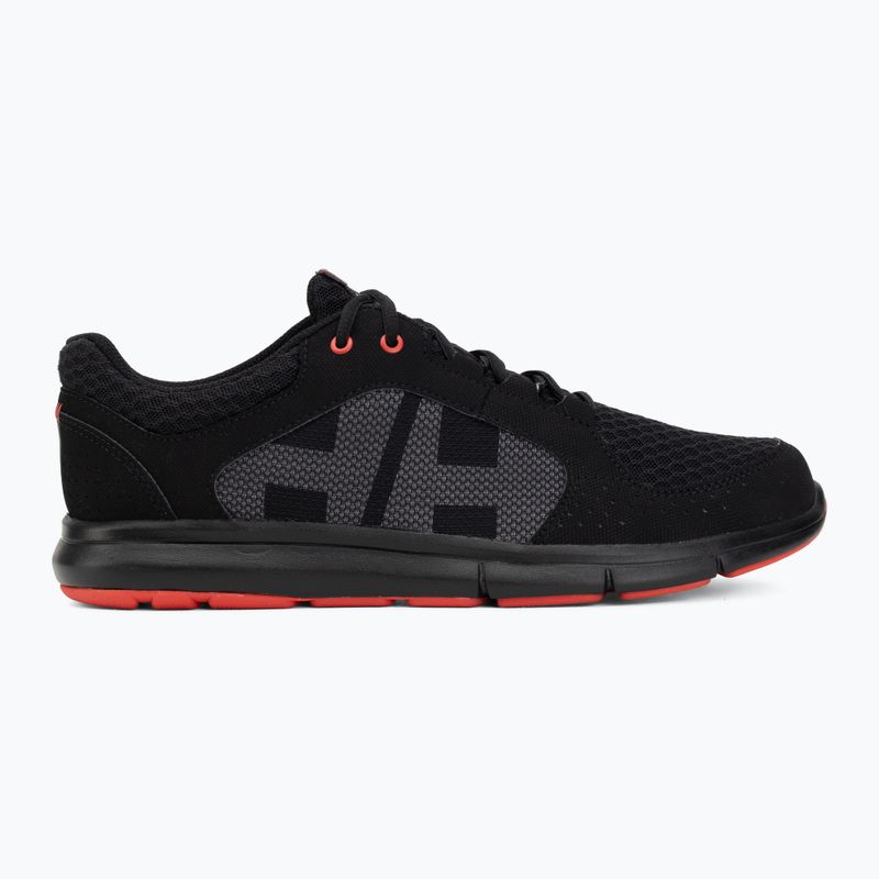 Pánské boty Helly Hansen Ahiga V4 Hydropower off black/alert red 2