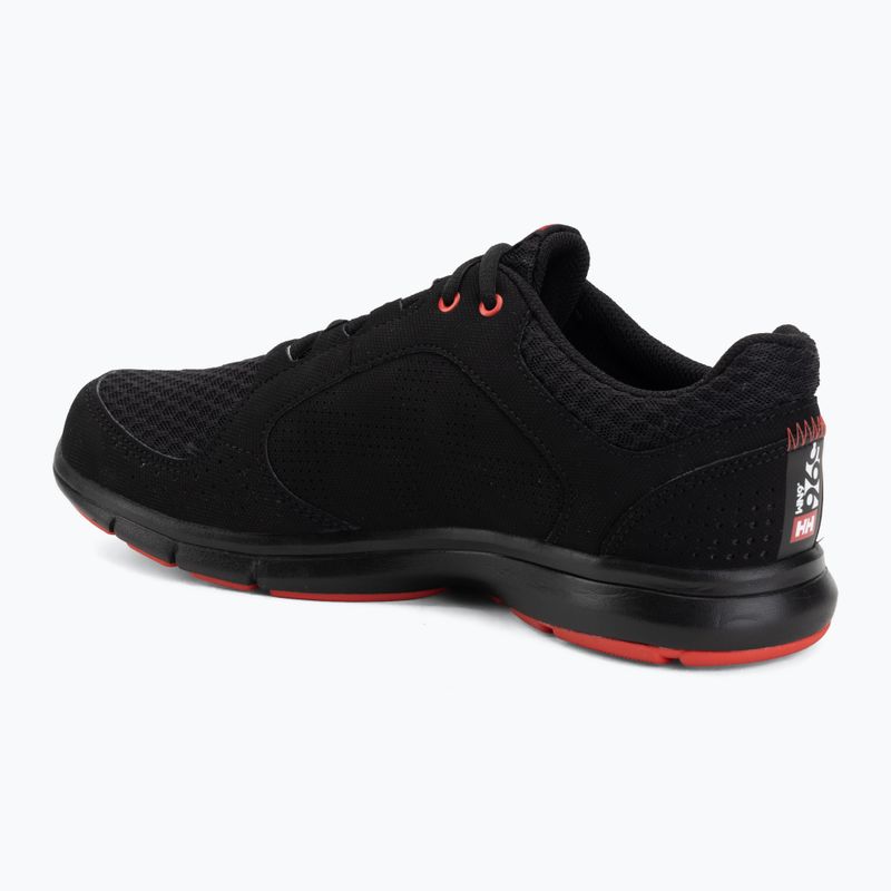Pánské boty Helly Hansen Ahiga V4 Hydropower off black/alert red 3