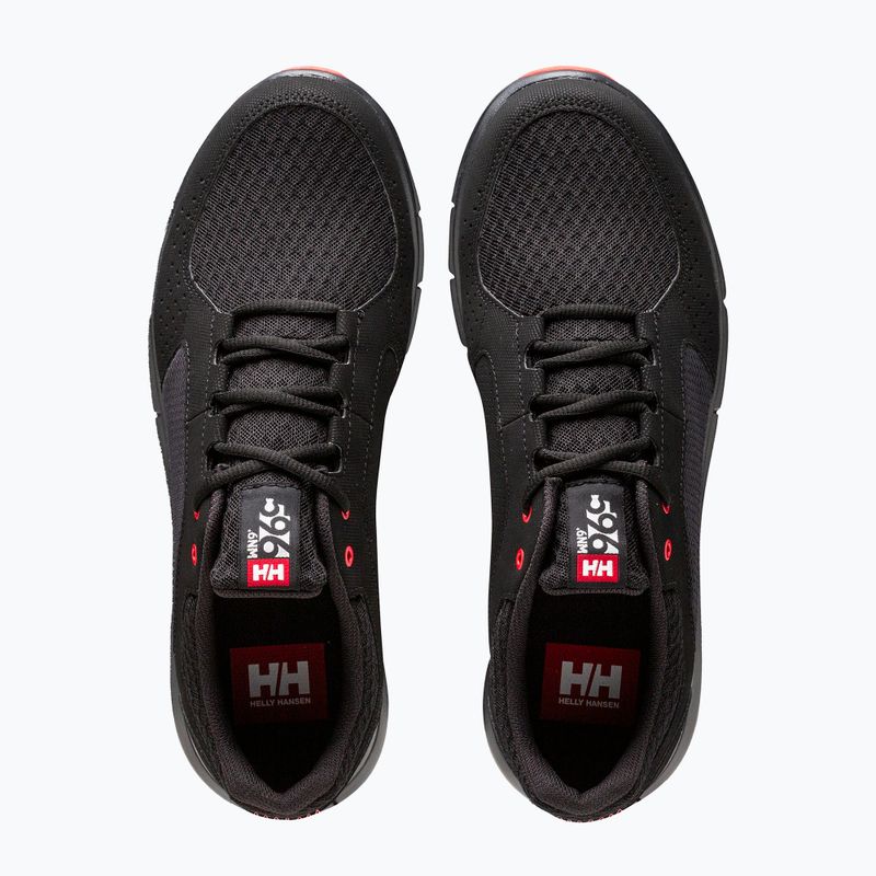 Pánské boty Helly Hansen Ahiga V4 Hydropower off black/alert red 6