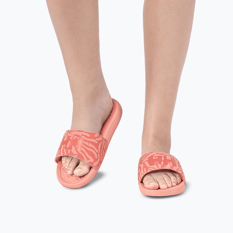 Dámské pantofle Helly Hansen H/H Slides coral almond aop 2