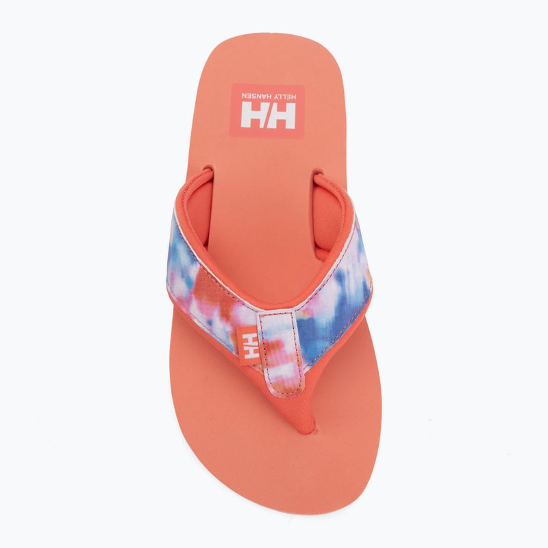 Dámské žabky Helly Hansen Stadt coral almond aop 5