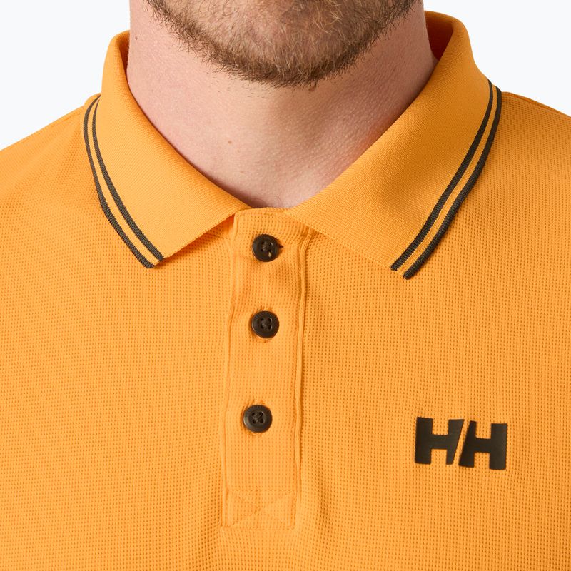 Pánské polo tričko Helly Hansen Kos Polo orange sorbet 3