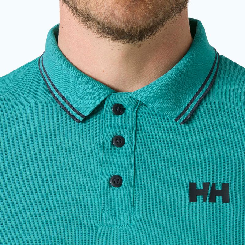 Pánské polo tričko Helly Hansen Polo shirt dark mint 3