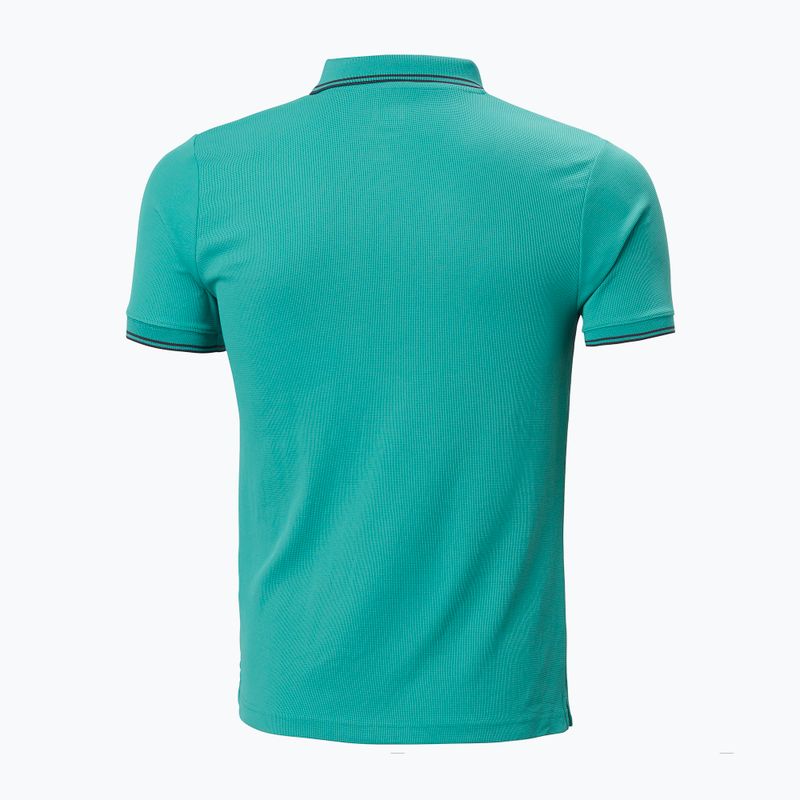 Pánské polo tričko Helly Hansen Polo shirt dark mint 6