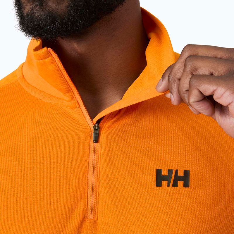 Pánská jachtařská mikina Helly Hansen Hp 1/2 Zip Pullover 2.0 ignite orange 3