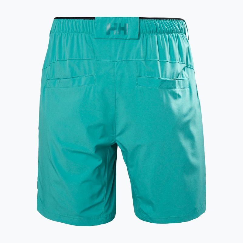 Pánské jachtařské šortky Helly Hansen Hp Sirocco 9" dark mint 6