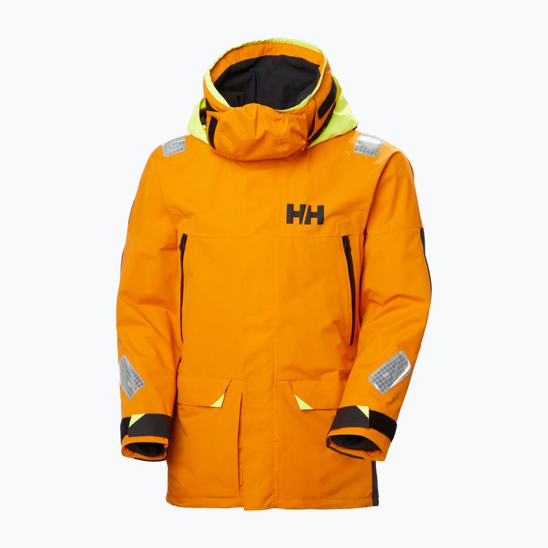 Pánská jachtařská bunda Helly Hansen Skagen Offshore ignite orange 10