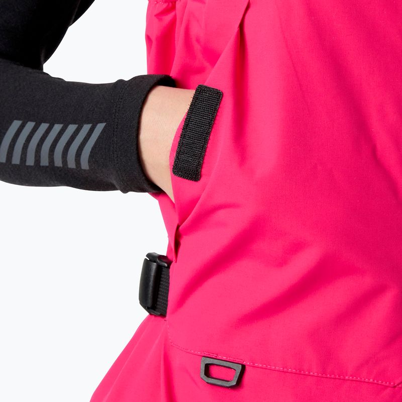 Dámské jachtařské kalhoty Helly Hansen Skagen Offshore Bib cranberry 4