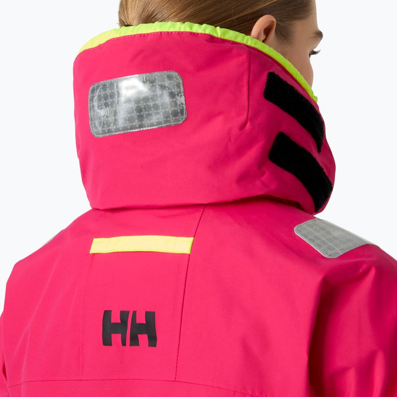 Dámská jachtařská bunda Helly Hansen Skagen Offshore cranberry 4