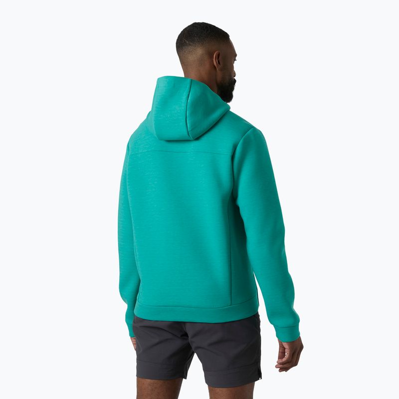 Pánská jachtařská mikina Helly Hansen HP Ocean 2.0 dark mint melange 2