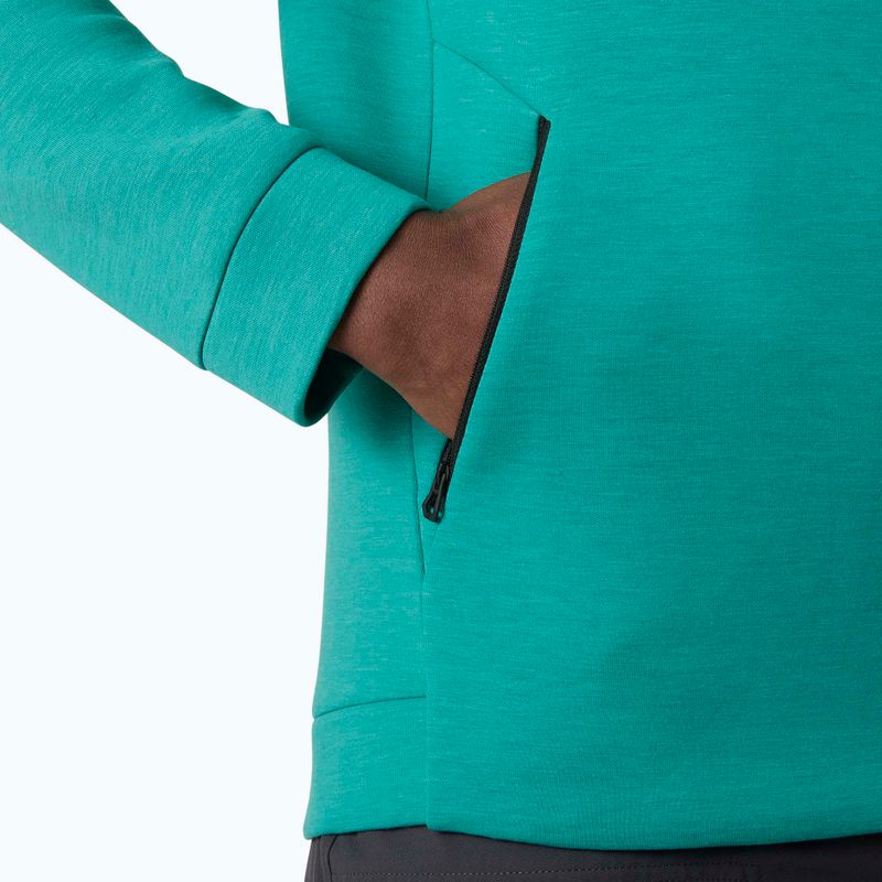 Pánská jachtařská mikina Helly Hansen HP Ocean 2.0 dark mint melange 4
