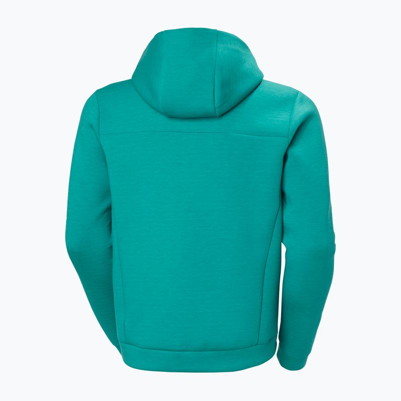 Pánská jachtařská mikina Helly Hansen HP Ocean 2.0 dark mint melange 6