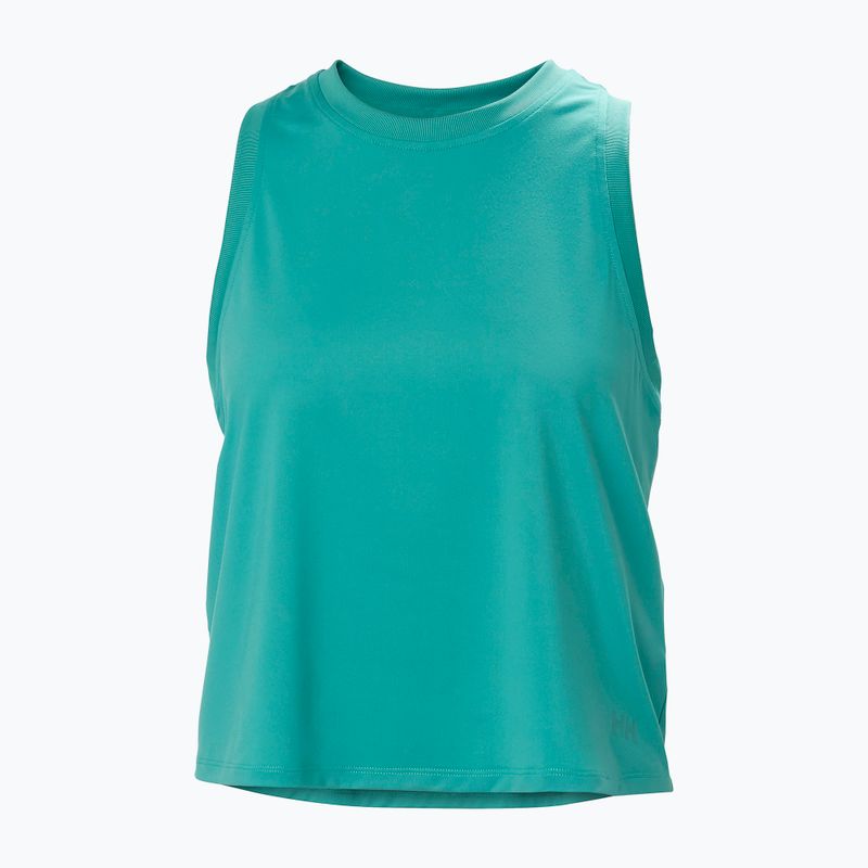 Dámské tričko Helly Hansen Ocean Cropped Tank Top dark mint 5
