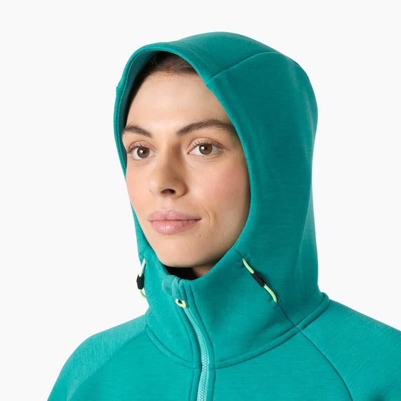 Dámská mikina Helly Hansen HP Ocean Full Zip Jacket 2.0 dark melange 3