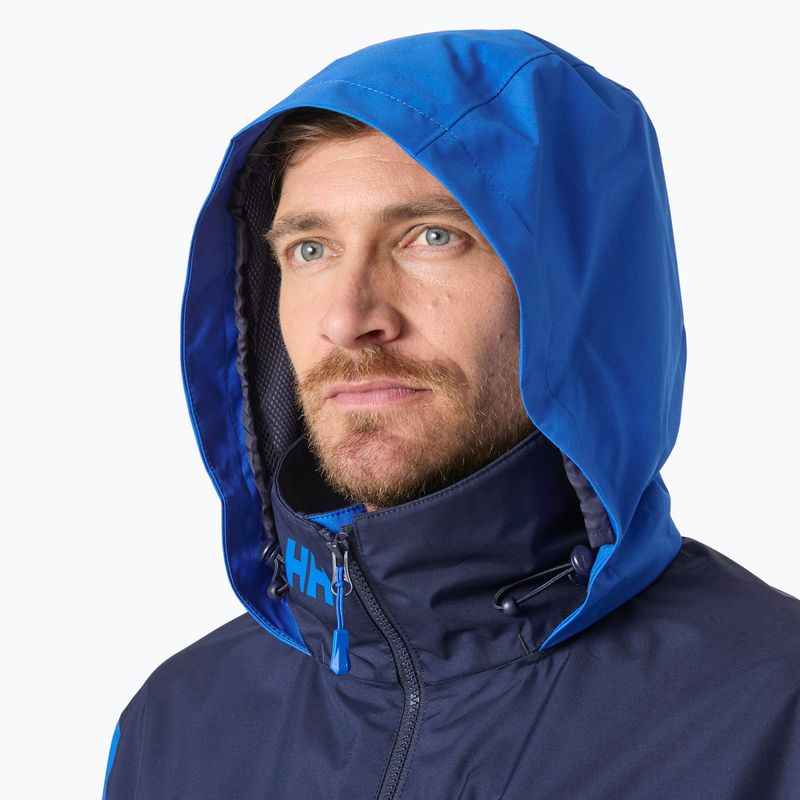 Pánská jachtařská bunda Helly Hansen Crew Hooded 2.0 cobalt 2.0 3