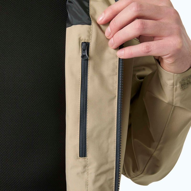 Pánská jachtařská bunda Helly Hansen Crew Hooded 2.0 pebble 4