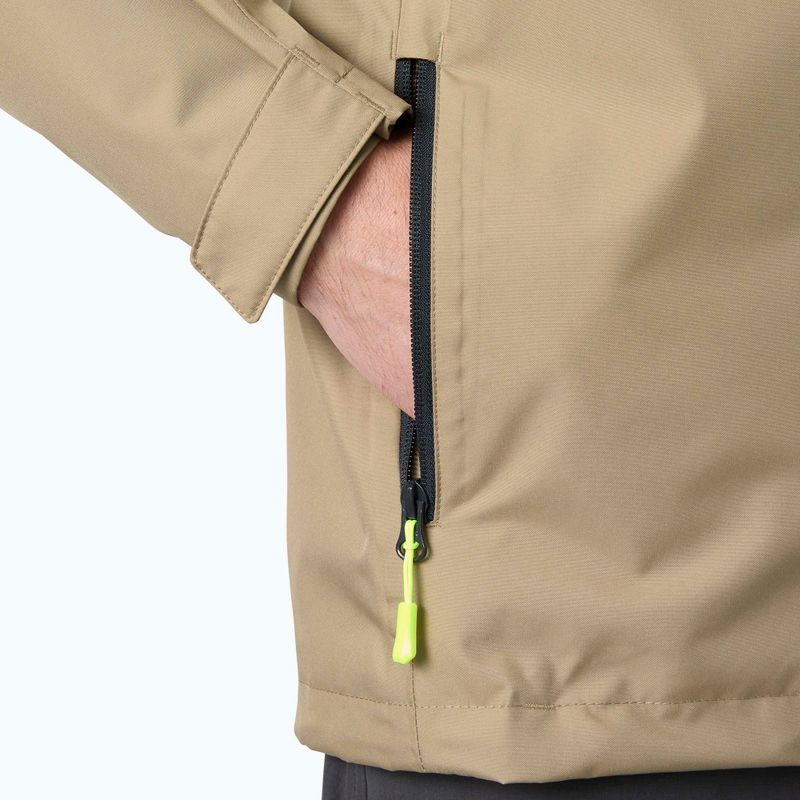 Pánská jachtařská bunda Helly Hansen Crew Hooded 2.0 pebble 6