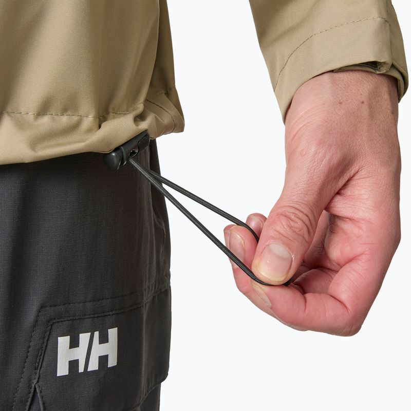 Pánská jachtařská bunda Helly Hansen Crew Hooded 2.0 pebble 7