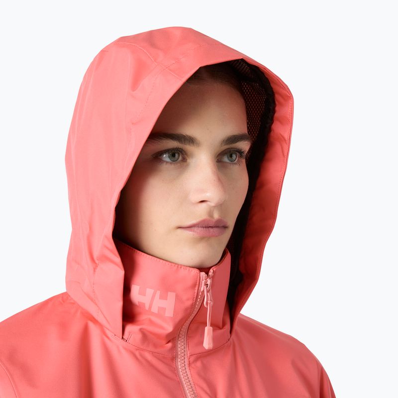 Dámská jachtařská bunda Helly Hansen Crew Hooded 2.0 sunset pink 3