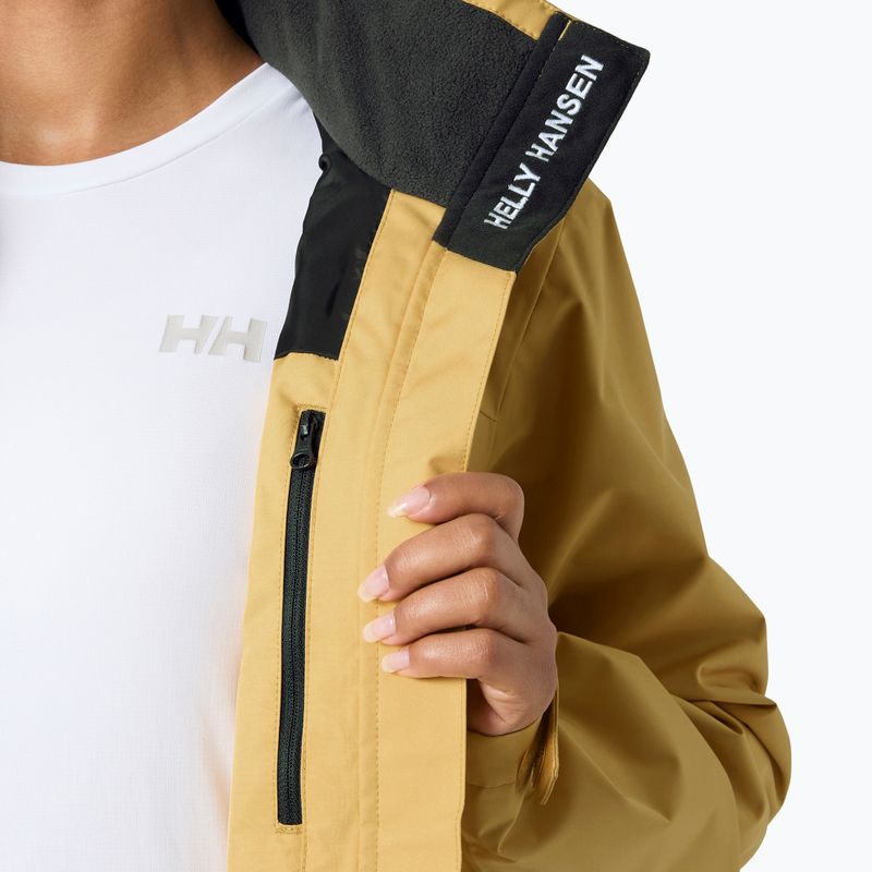 Dámská jachtařská bunda Helly Hansen Crew Hooded 2.0 sand 7