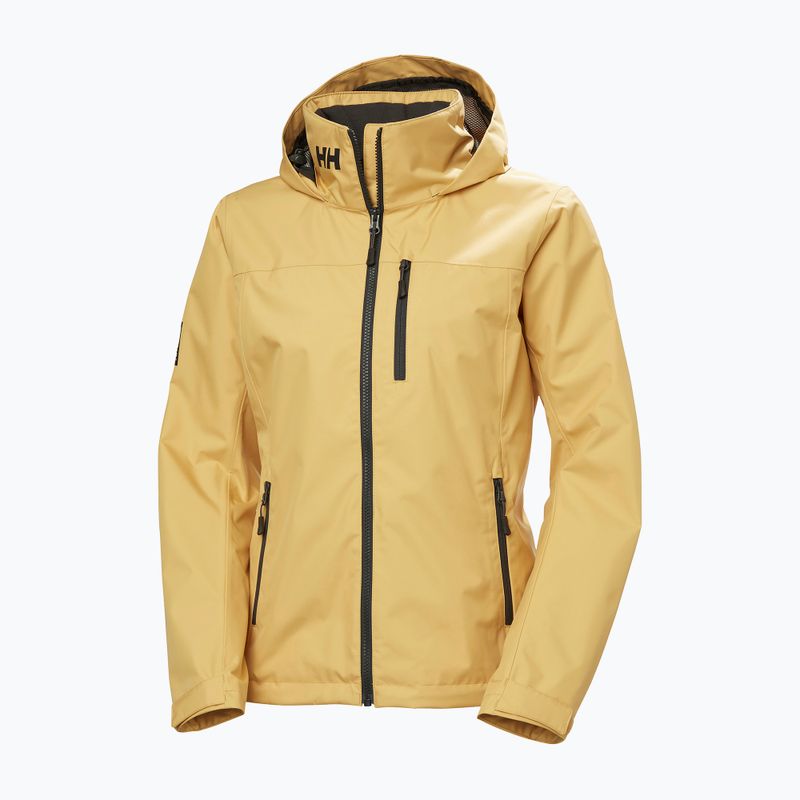 Dámská jachtařská bunda Helly Hansen Crew Hooded 2.0 sand 8