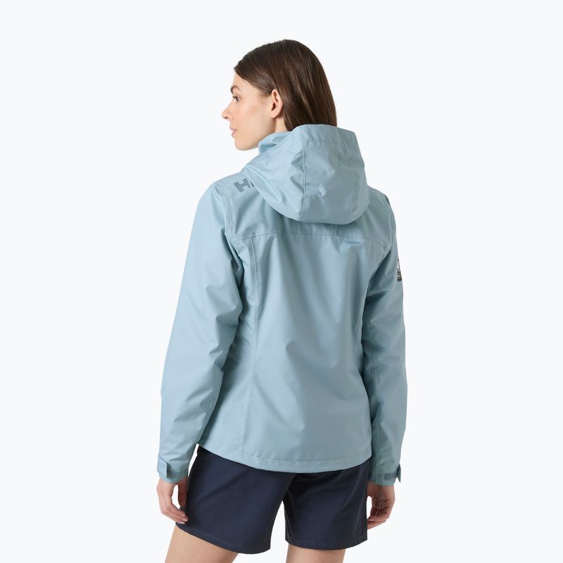Dámská jachtařská bunda Helly Hansen Crew Hooded 2.0 windy blue 2
