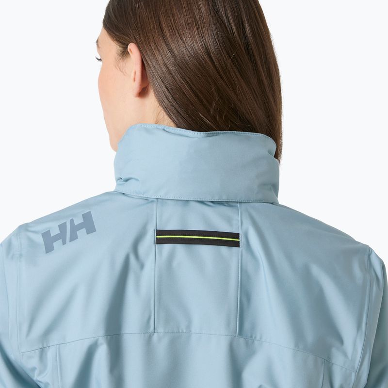 Dámská jachtařská bunda Helly Hansen Crew Hooded 2.0 windy blue 4