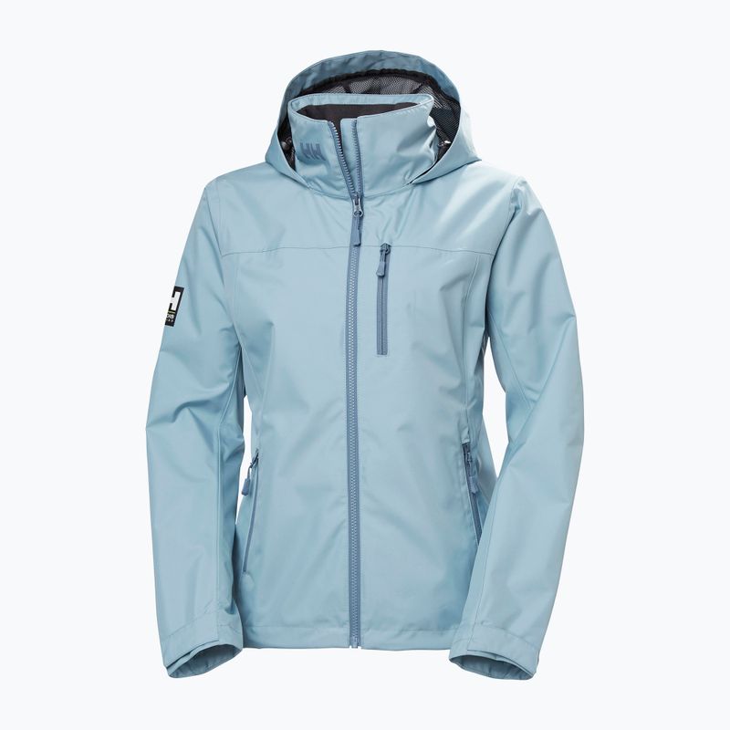 Dámská jachtařská bunda Helly Hansen Crew Hooded 2.0 windy blue 8