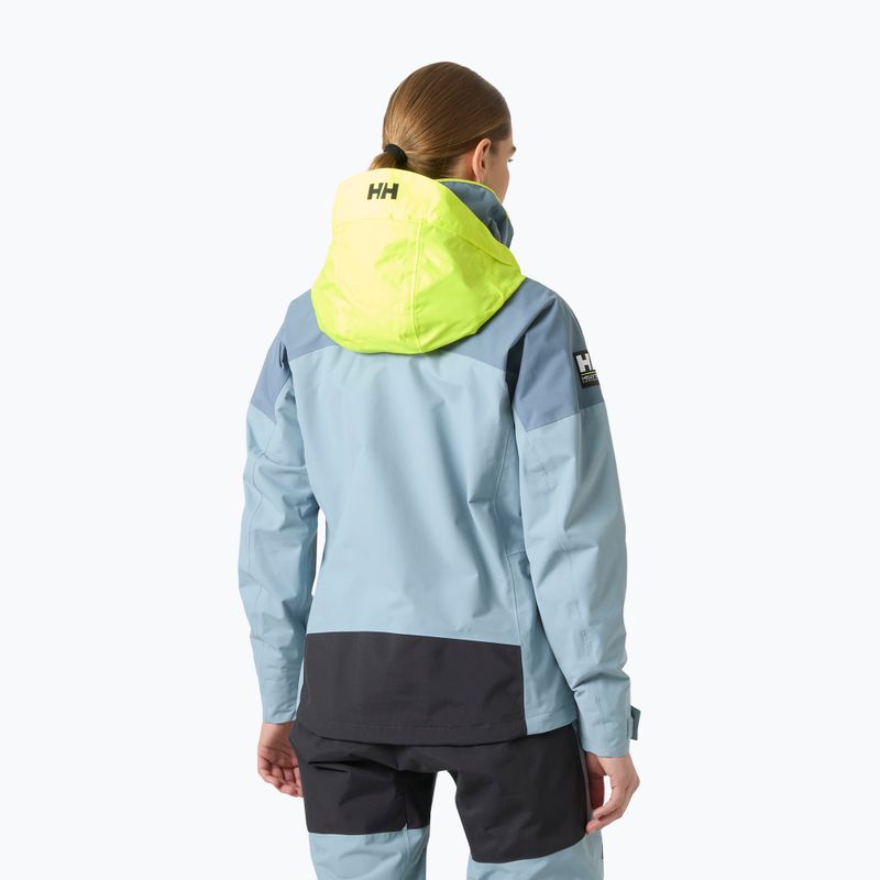 Dámská jachtařská bunda Helly Hansen Pier 4.0 windy blue 2