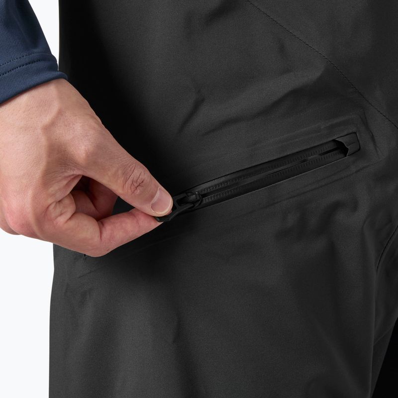 Pánské jachtařské kalhoty Helly Hansen Hp Foil Flyer Salopette ebony 3